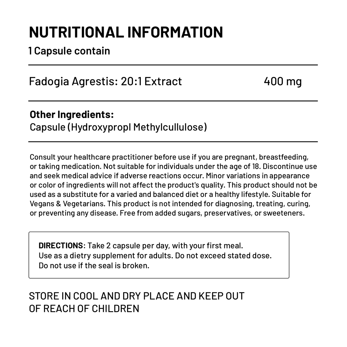 Fadogia Agrestis - Testosterone and body composition