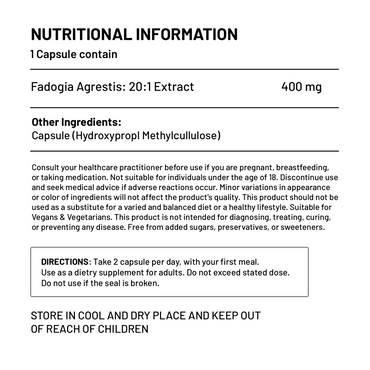 Fadogia Agrestis - Testosterone and body composition