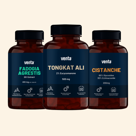 Triple T Bundle - Tongkat Ali, Fadogia Agrestis & Cistanche